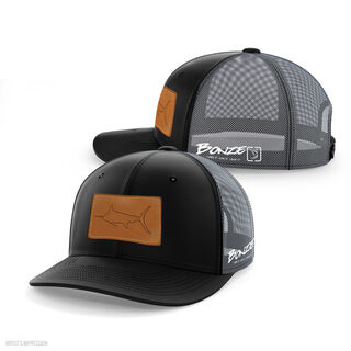 2025 Marlin Patch Trucker Cap Black