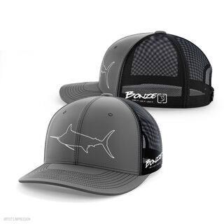 2025 Line Marlin Trucker Cap - Grey