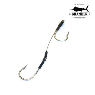 Bonze Grander Stainless Steel Double Hook Rig