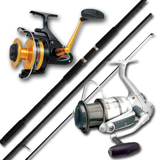 Surfcasting Rods, Reels and Acessories