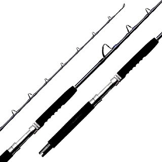 PENN 12' Battalion II Surf Conventional Casting Rod, 25-50lb Line Rating, 2  Piece Graphite Composite Fishing Rod, Black/Gold