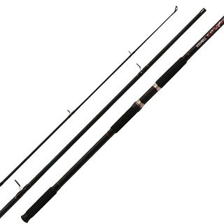 Surf Casting Fishing Rod 3-Piece Carbon Fibr Travel Rod Portable