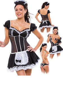 Stripper Maid Sexy Lingerie's Costume