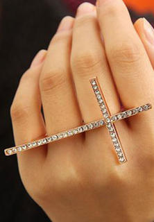 Cross Ring Jewellery