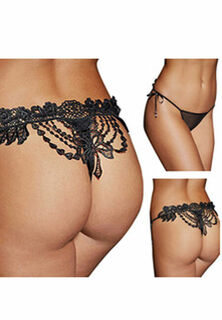 Brocade Lace G-String Sexy Lingerie