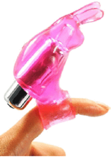 Sexy Lingerie Rabbit Finger Vibrator