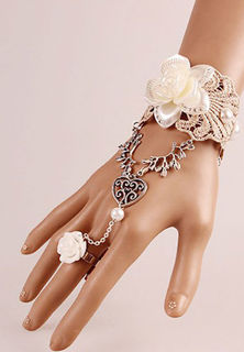 Bridal Flower Bracelet  Jewellery
