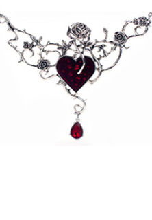 Gothic Heart Of Blood Jewellery