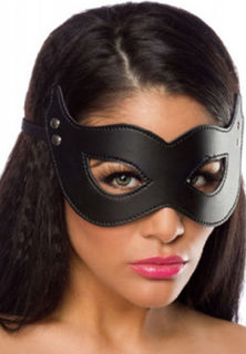 Sexy :Lingerie Leather Cat Mask Costume