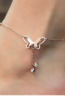 Sexy Lingerie's Butterfly Anklet Jewellery