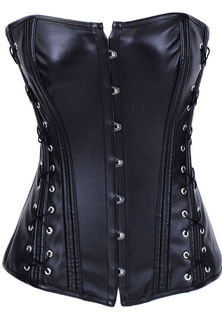 Leather Steampunk Corset Sexy Lingerie
