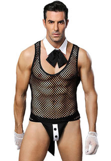 Waiters Costume Mens Sexy Lingerie