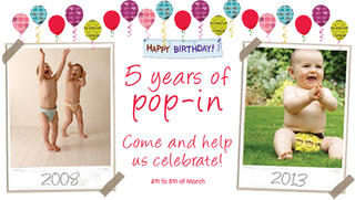 Celebrating 5 years of the Pop-In Nappy!