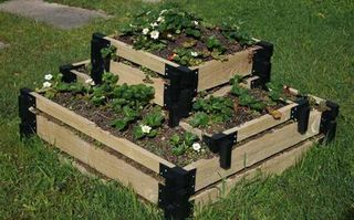 Multi-tiered Raised Garden - Strawbery Patch