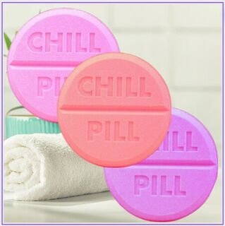 Bath Bomb Chill Pill large