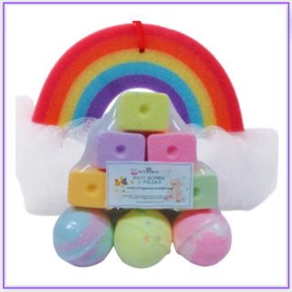 Gift Box kids - Bath Bombs & Sponge