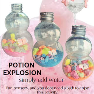 POTION EXPLOSION BATH BOMBS