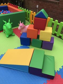 Soft play Cubes + Ramp and Step Set
