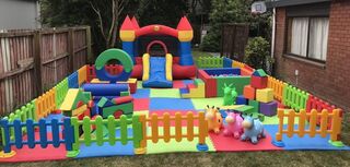 Soft Play Maxi Set with Bouncy Castle - Hire Price $620
