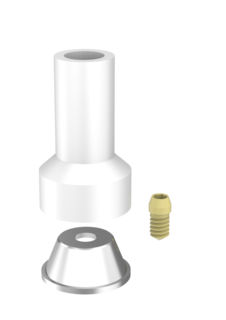 Compact Conical Passive Abutment 6mm