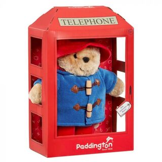 Paddington Bear in Phone Box