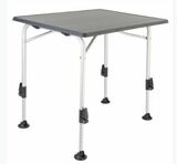 HIGH Q camping table BLACKLINE with adjustable legs