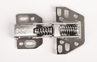 DGN metal hinges for caravan cupboards, set of 2