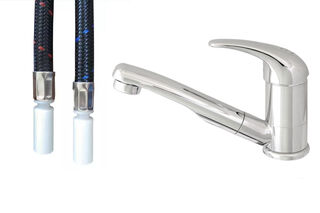 Comet SLM Tap Roma Standard with Microswitch, Specifically designed for UK Caravans