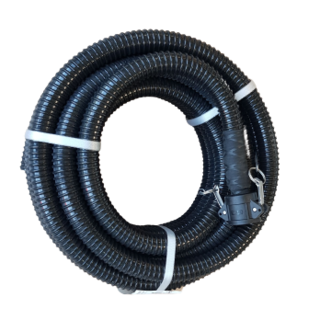 10m Evacuation Dump Hose with 32mm Camlock Fitted