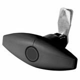 Eclipse lock for service doors, STS, 110 mm, black