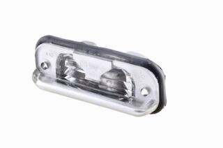 HELLA flush mounted number plate light, clear