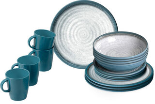 BRUNNER dinner set Tuscany, stone touch, antislip, 16pcs.