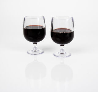 Set of two wineglasses PICCOLO, made out of SAN, 250ml