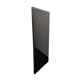 Sphere 200w Mono Crystalline Twin Cell BLACK FRAME Solar Panel - 670x1480x35mm