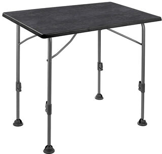 Brunner  camping table Linear Black 100, adjustable legs