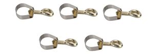 25mm Pole Adjusting Clamps with Triangle Eye Bolt for Awning Poles