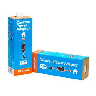 Ampfibian Mini-Plus Weatherproof caravan power adaptor