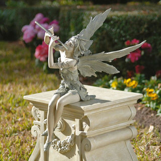 Inddor and Outdoor decor including pot covers, resin statues, bowls and letter boxes