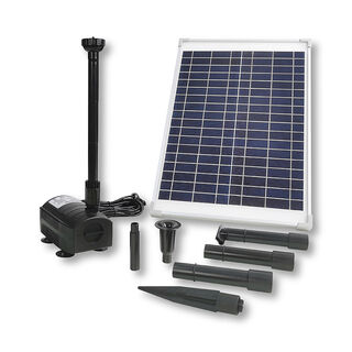 Solar Pump with Fountain - SP25 (25W) with run dry protection