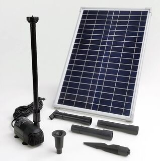 Solar Pump with Fountain - SP25 (25W) with Pond casing