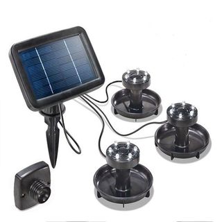Solar Submersible LED lights with back-up battery
