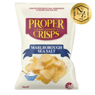 Proper Crisps  - Marlborough Sea Salt 150g