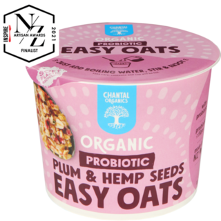 Chantal Easy Oats Plum & Hemp seeds 65g