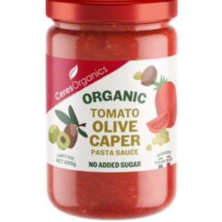 Ceres Pasta Sauce - Tomato, Olive & Capers 690g