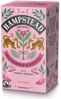 Hampstead Tea Wild Rosehip & Hibiscus Tea 20 bags