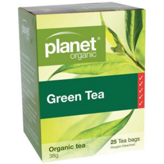 Planet Organic Green Tea 25 tea bags