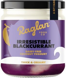 Raglan Blackcurrant coconut yogurt 400g