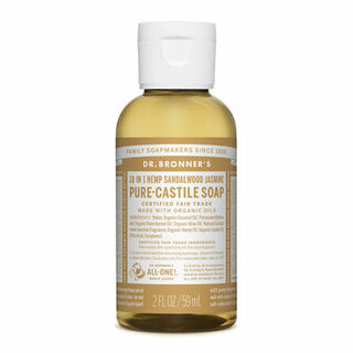 Dr Bronners Sandalwood jasmine Castile Liquid Soap 59ml
