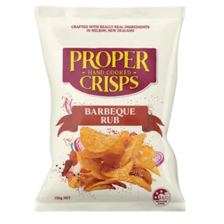 Proper Crisps - BBQ Rub 150g