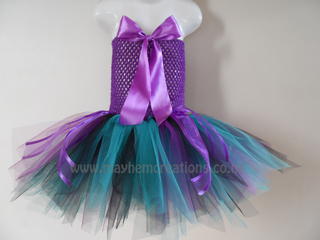 Purple Teal Dress